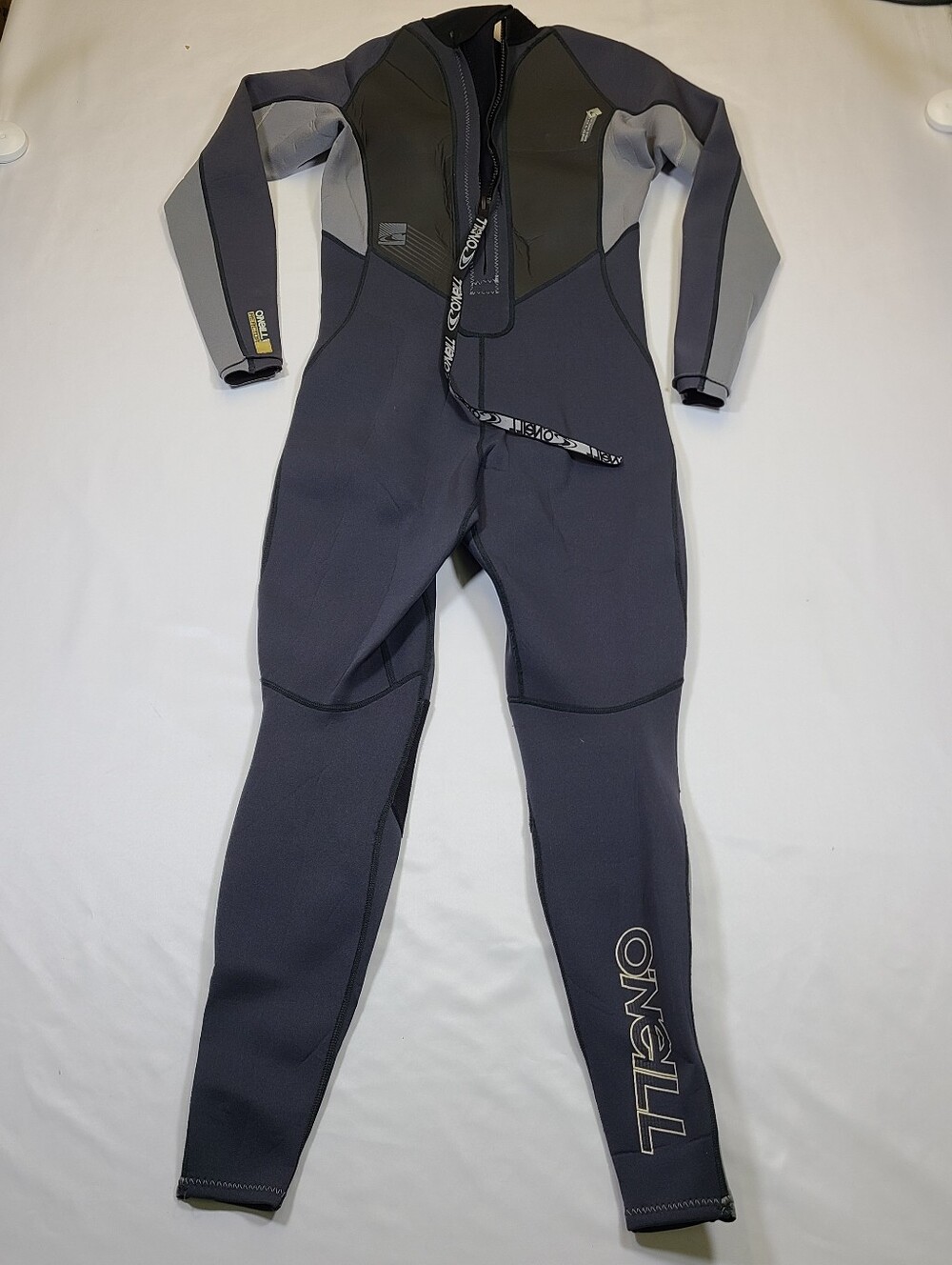 E1 O'Neill Men's Reactor-2 3/2mm Back Zip Full Wetsuit Sz Small